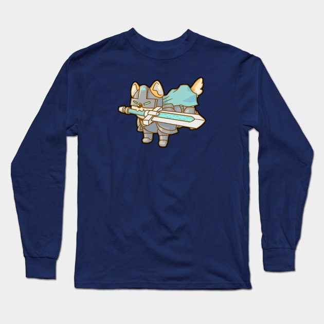 Paladin Puppy Long Sleeve T-Shirt by NathanBenich